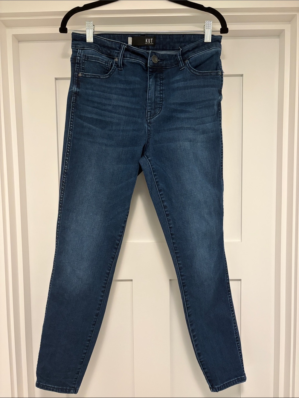 Kut from the kloth Connie high rise Fab Ab ankle skinny jean